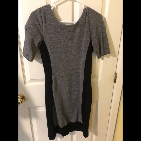 J. Crew grey stretchy dress - Picture 2 of 2